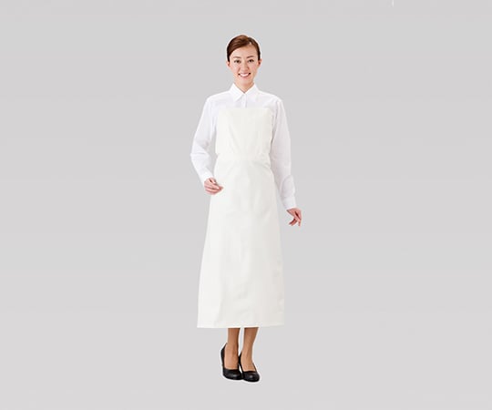 ウレタンワンタッチ胸付前掛 フリーサイズ 1枚