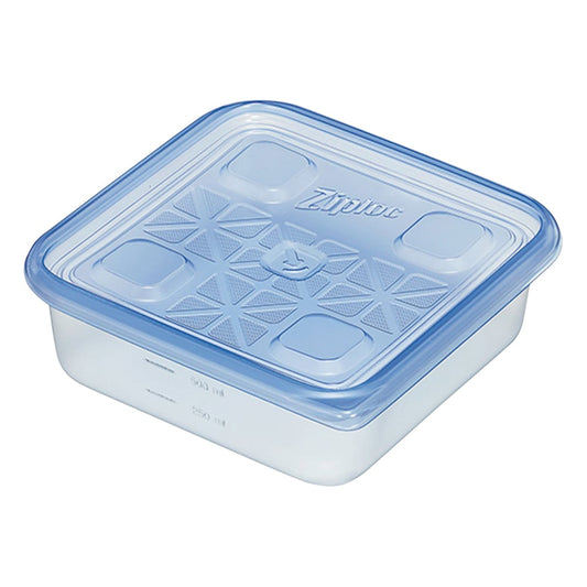 Ziploc(R) Container, Square, 700mL, 1 set (2 pieces) 1 set (2 pieces)