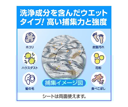 クイックルワイパー ワイド 立体吸着ウエットシート 業務用 1箱（30枚×4袋入） 1箱(30枚×4袋入)