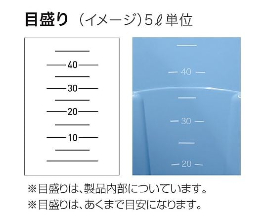 エコポリペール丸型＃60本体　グレー　PEN60H本体 1個