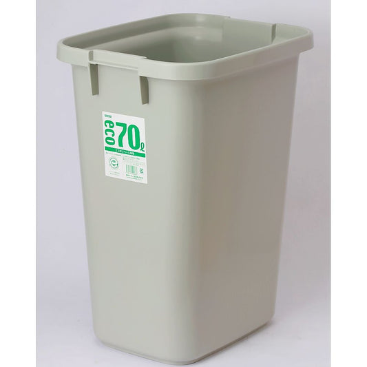 에코 폴리 페일 각형 # 70 본체 그레이 PEK70H 본체 1 개