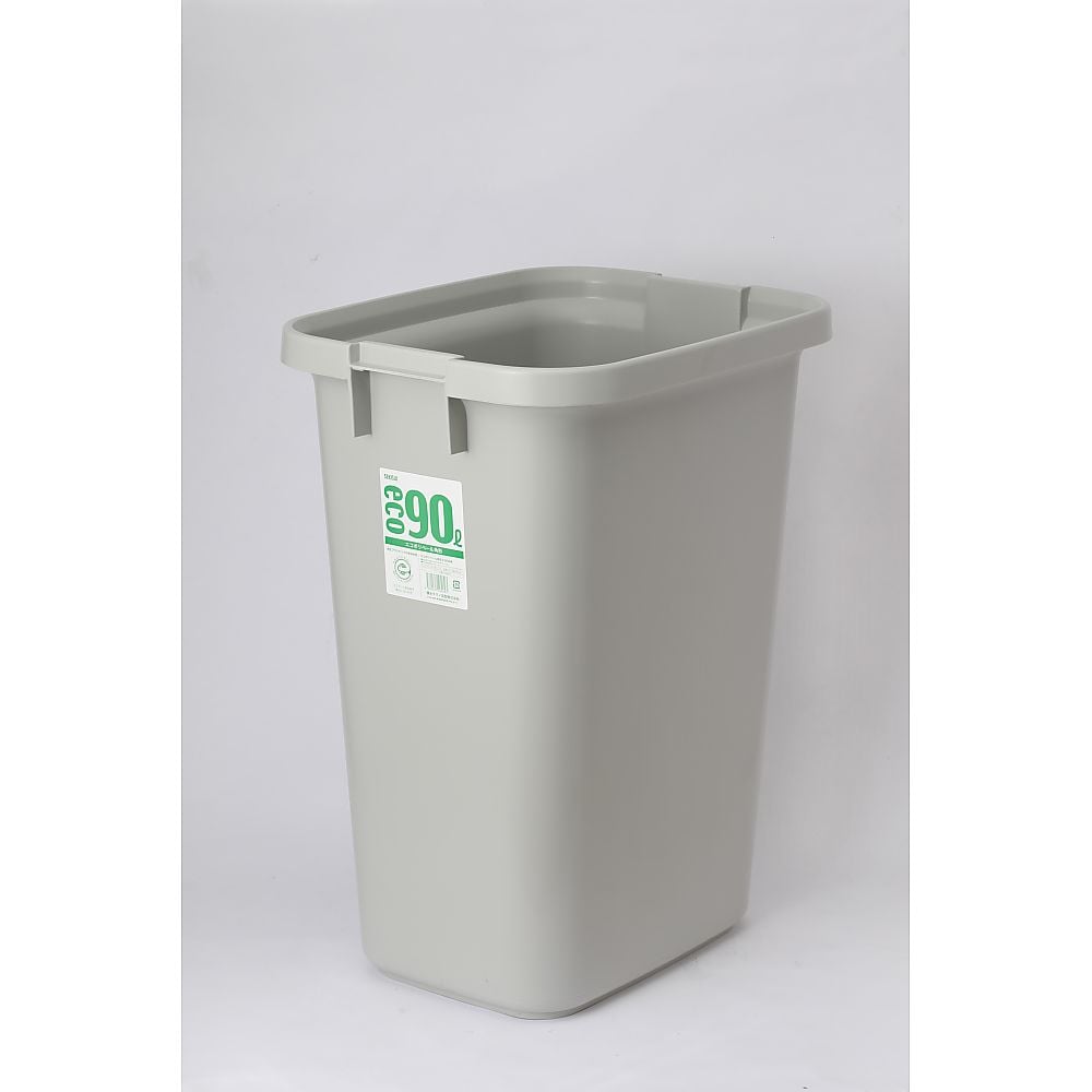 エコポリペール角型＃90本体グレー　PEK90H本体 1個