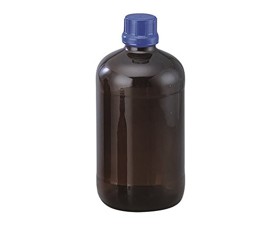 Brown glass bottle (all-coated type) GL-45 Round 2500mL 1671510 1 bottle