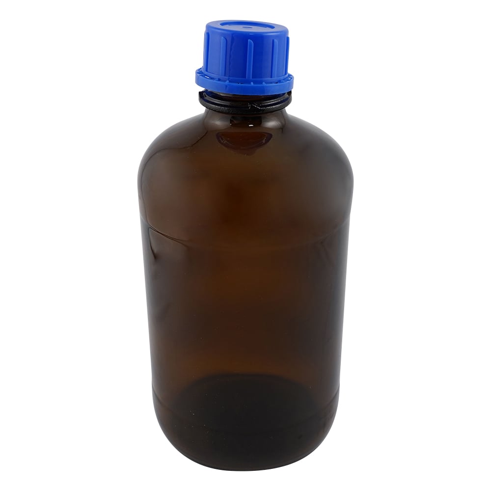 Brown glass bottle (all-coated type) GL-45 Round 2500mL 1671510 1 bottle