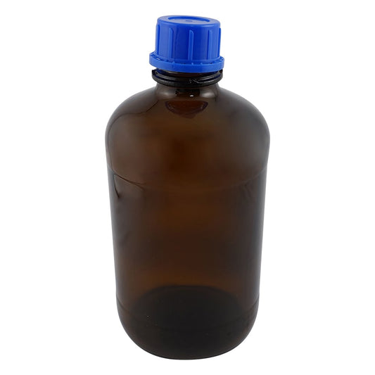 Brown glass bottle (all-coated type) GL-45 Round 2500mL 1671510 1 bottle