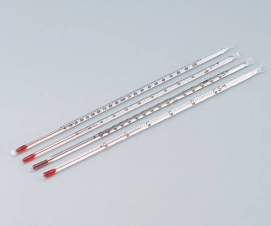 フッ素樹脂被膜温度計　-30～＋50℃　アルコール　JC-2213 1本