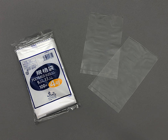 폴리백 규격봉투(0.03mm) 90×170mm 100장 L03-4 1봉투(100장입)