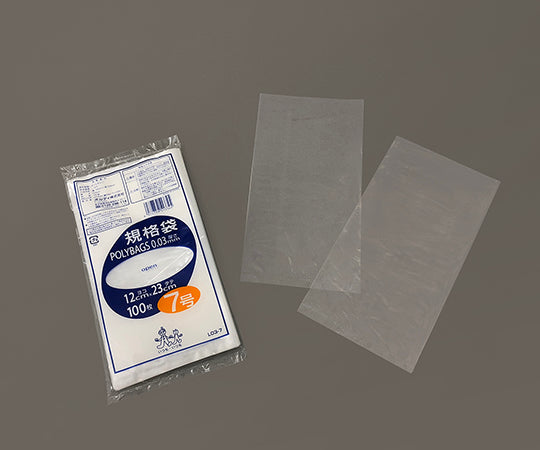 Polybag standard bag (0.03mm) 120×230mm 100 pieces L03-7 1 bag (100 pieces)