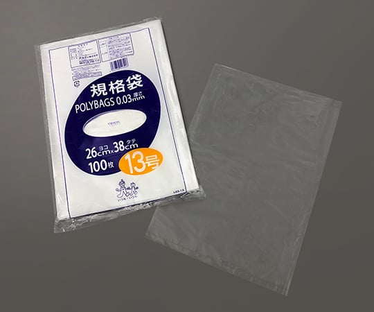 폴리백 규격봉투(0.03mm) 260×380mm 100장 L03-13 1봉투(100장입)