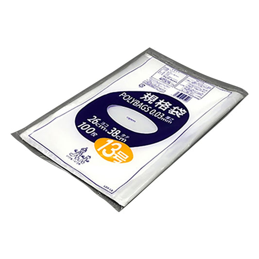 Polybag standard bag (0.03mm) 260×380mm 100 pieces L03-13 1 bag (100 pieces)