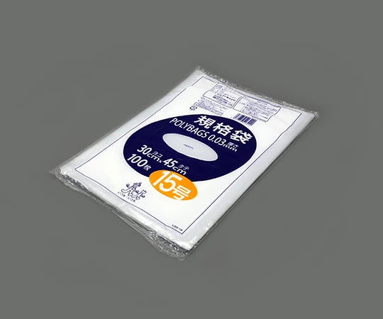 ポリバック規格袋（0.03mm）　300×450mm　100枚　L03-15 1袋(100枚入)