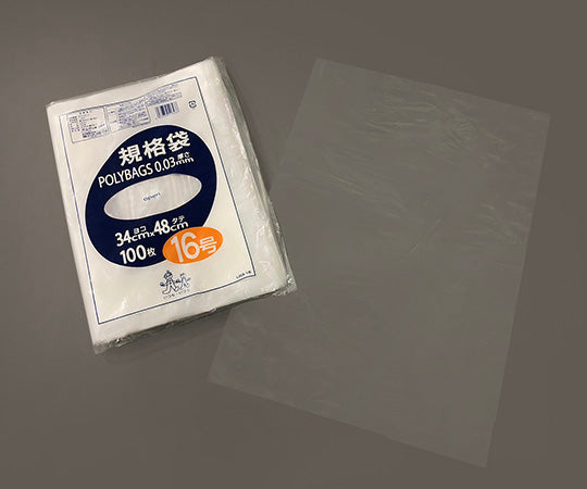 폴리백 규격봉투(0.03mm) 340×480mm 100장 L03-16 1봉투(100장입)