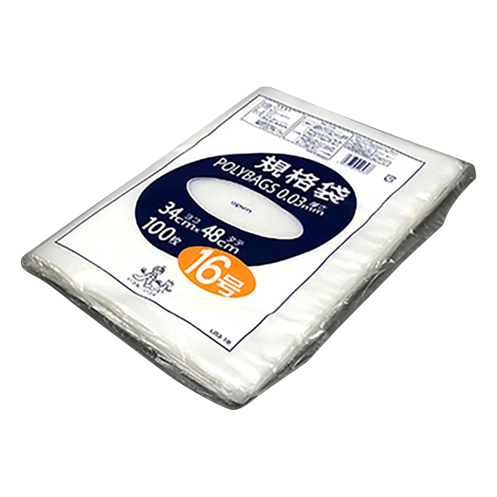 폴리백 규격봉투(0.03mm) 340×480mm 100장 L03-16 1봉투(100장입)