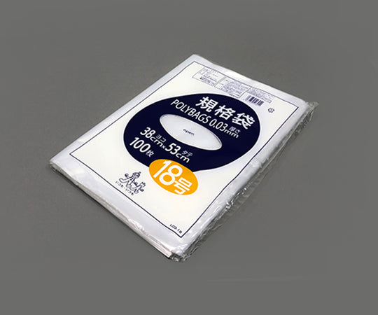 Polybag standard size (0.03mm) 380×530mm 100 pieces L03-18 1 bag (100 pieces)
