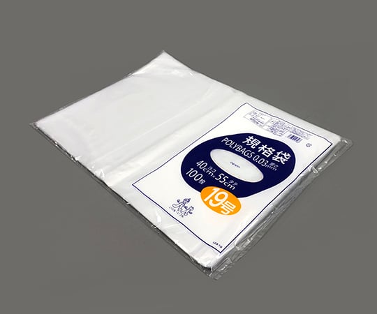 Polybag standard size (0.03mm) 400×550mm 100 pieces L03-19 1 bag (100 pieces)
