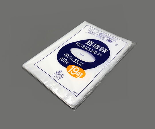 Polybag standard size (0.03mm) 400×550mm 100 pieces L03-19 1 bag (100 pieces)