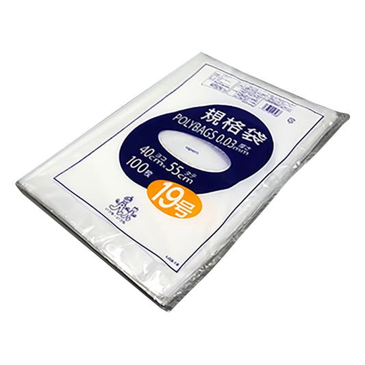 Polybag standard size (0.03mm) 400×550mm 100 pieces L03-19 1 bag (100 pieces)