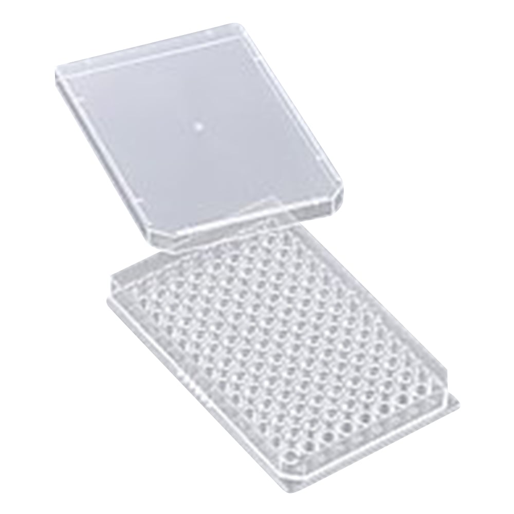 96-well plate, flat bottom, with cover, sterilized, 50 pieces, P96F09S, 1 box (1 piece x 50 bags)