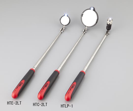 LED 라이트 부착 볼 조인트 미러 HTE-2LT 1개