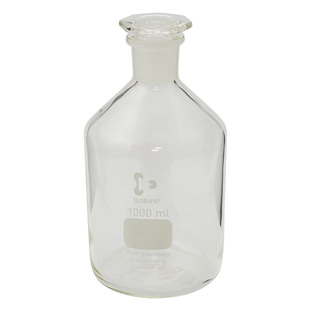 시약병(마개 첨부)(듀란(R)) 흰색 1000mL 211655404 1개