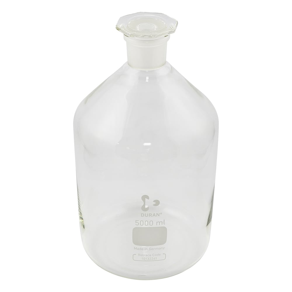 시약병(마개 첨부)(듀란(R)) 화이트 5000mL 211657302 1개