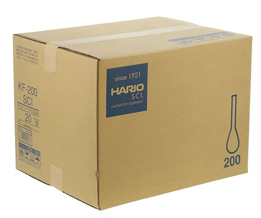 ケルダールフラスコ　200mL　290mm　KF-200 1個