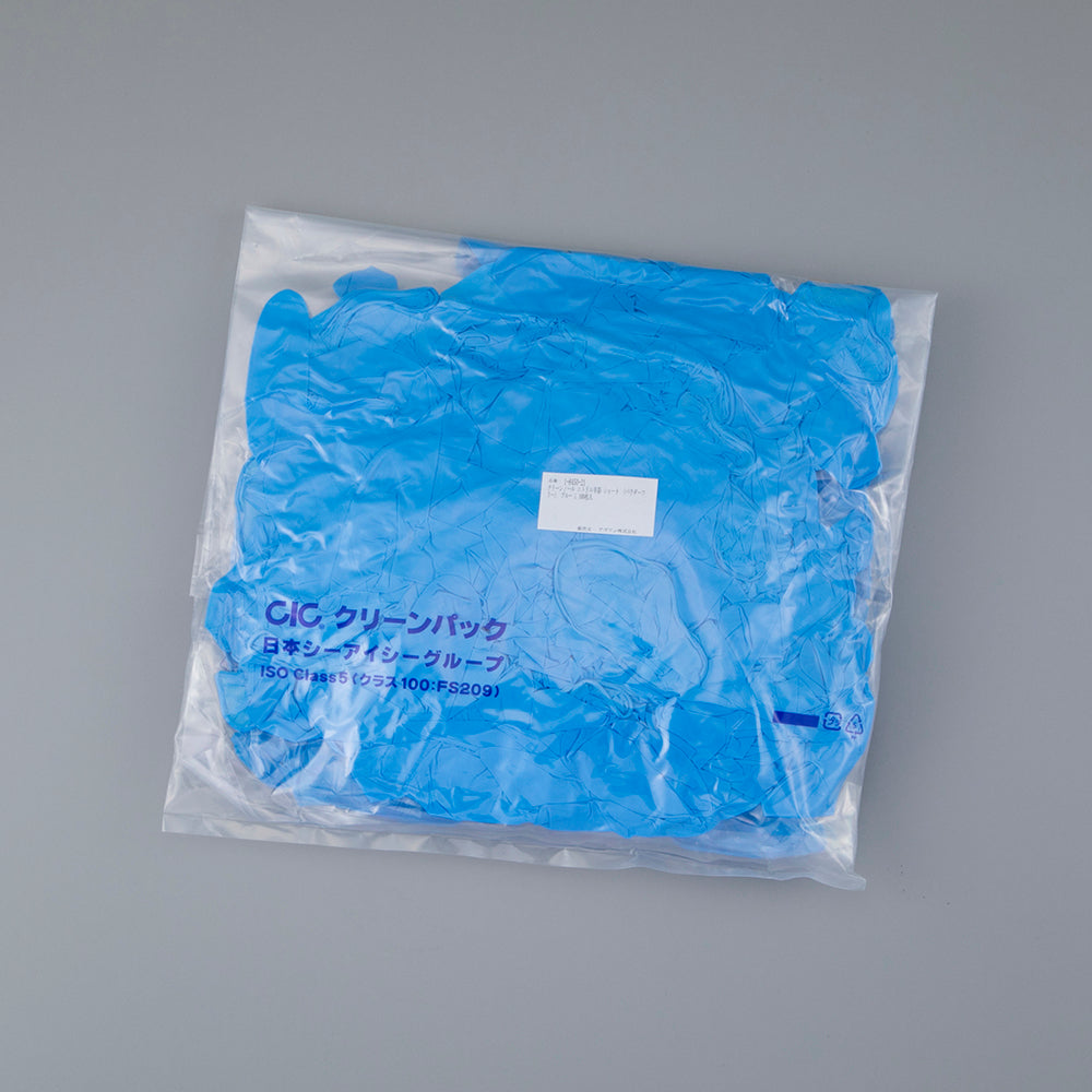 [Pure water cleaning] Clean Nol Nitrile gloves, short (powder-free), blue, L, 1 box (50 pieces/bag x 2 bags) 1 box (50 pieces x 2 bags)