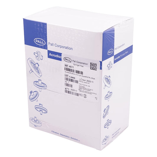 멸균 주사기 필터(스포어(R) 아크로 디스크) φ25mm/0.1μm 1상자(50개입) 4611 1상자(50개입)