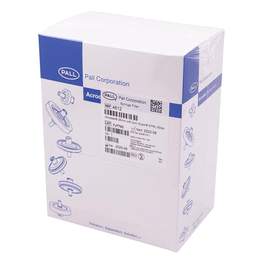 멸균 주사기 필터(스포어(R) 아크로 디스크) φ25mm/0.2μm 1상자(50개입) 4612 1상자(50개입)