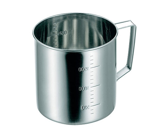Stainless steel beaker (level type) 2L 10015220 1 piece
