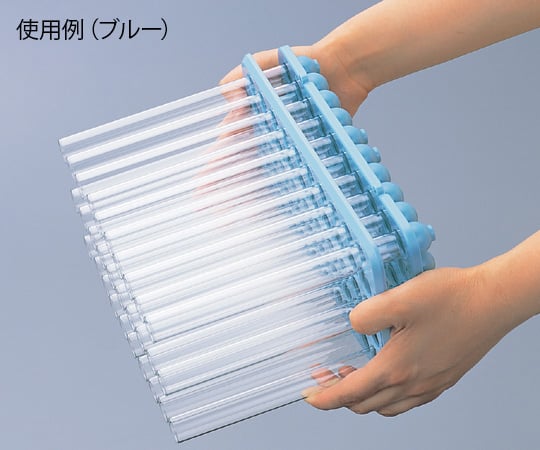 Test tube rack φ16.5mm x 50 tubes Orange H1018 1 unit