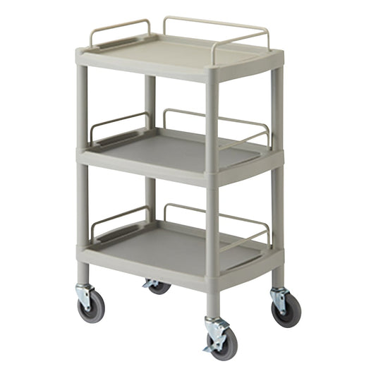 プラスチックワゴン用ガードレール 1セット