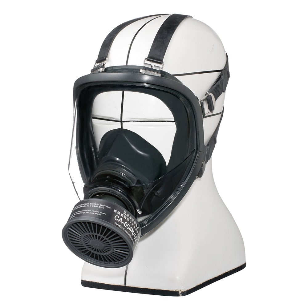 Direct-attached gas mask (for medium concentration 1.0% or less) GM164 (M) 1 piece