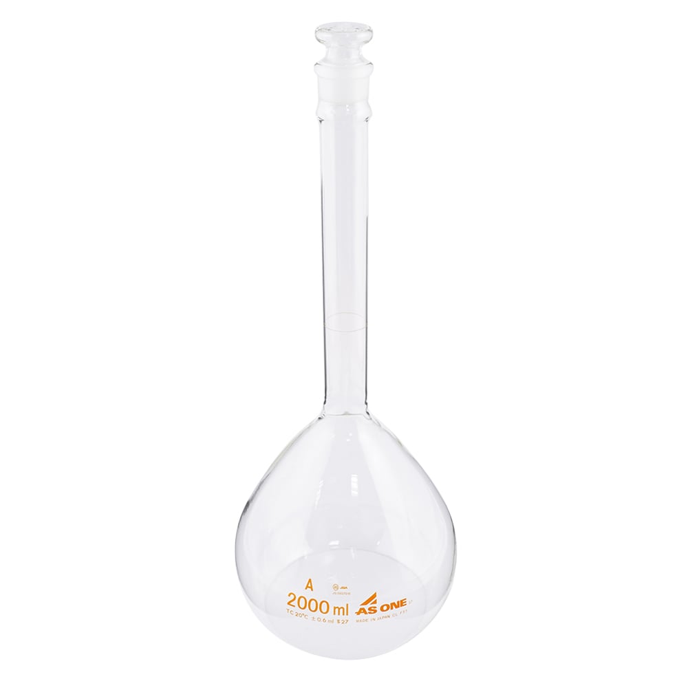 メスフラスコ　白　2000mL 1個