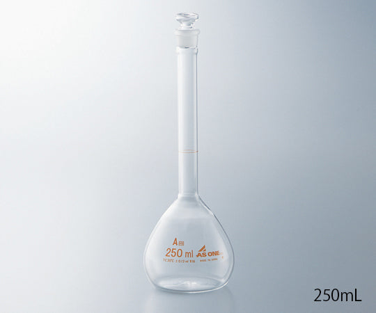 고정밀 메스 플라스크 화이트 250mL 1개