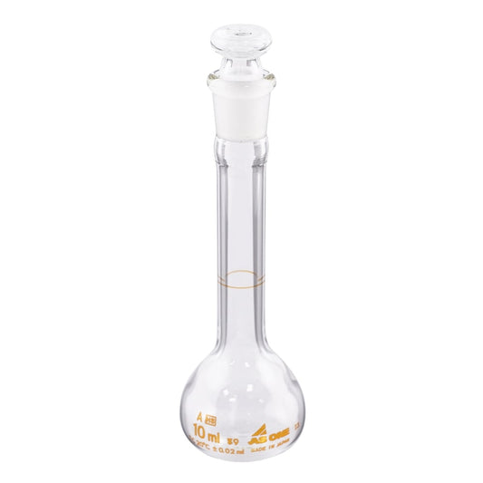 고정밀 메스 플라스크 화이트 10mL 1개