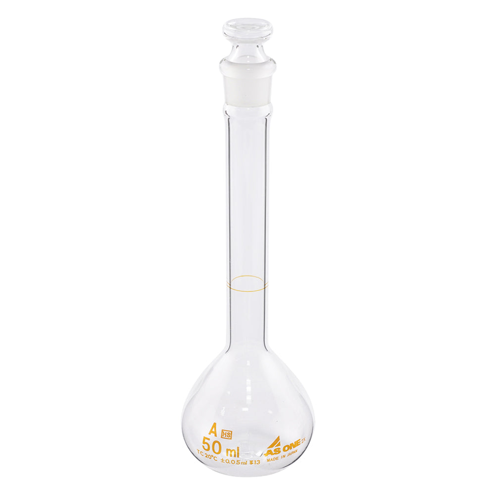 고정밀 메스 플라스크 화이트 50mL 1개