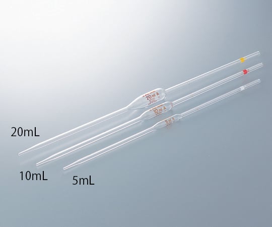 ホールピペット　1mL　(クラスA） 1本