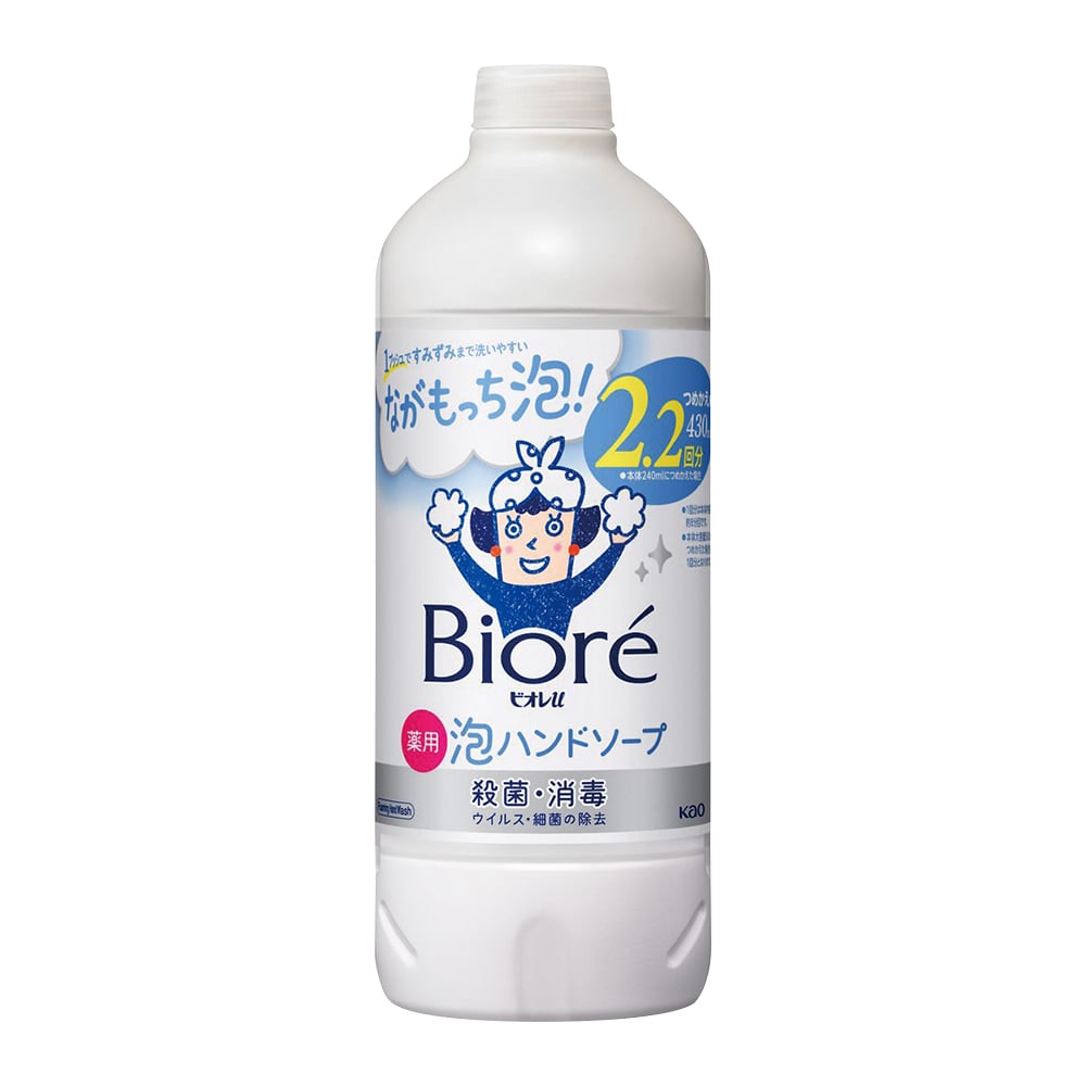 ビオレu 泡ハンドソープ つめかえ用 430mL 1個