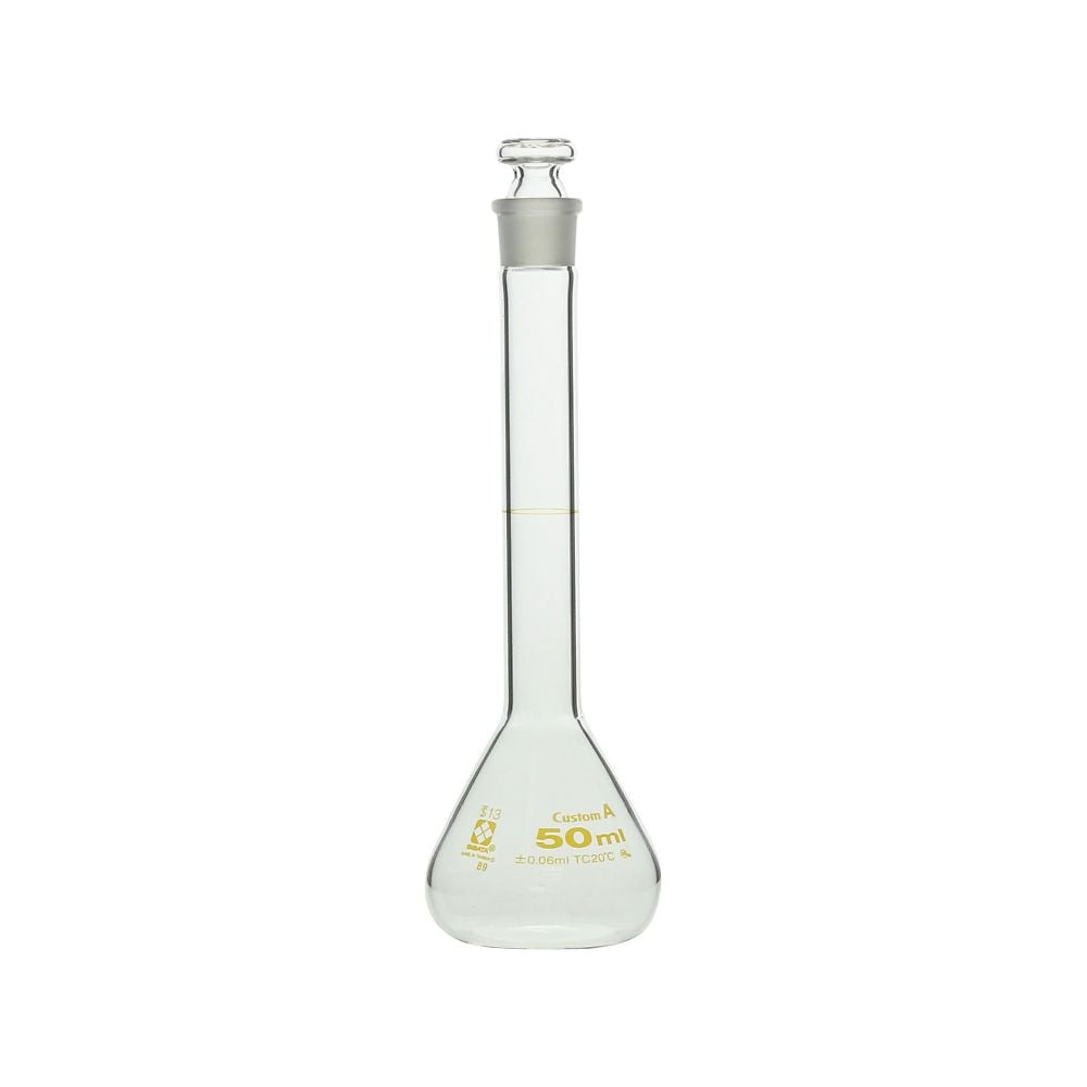 メスフラスコ（全量フラスコ・カスタムA）　50mL　026050-50 1個