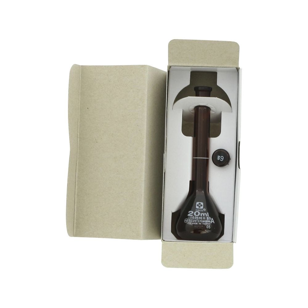 메스 플라스크 (전량 플라스크·커스텀 A) 차 20mL 026100-20 1개