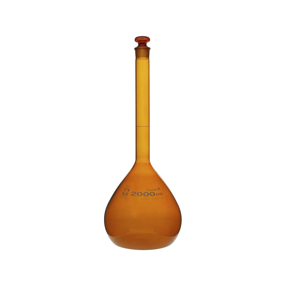 메스 플라스크 (전량 플라스크·커스텀 A) 차 2000mL 026100-2000 1개