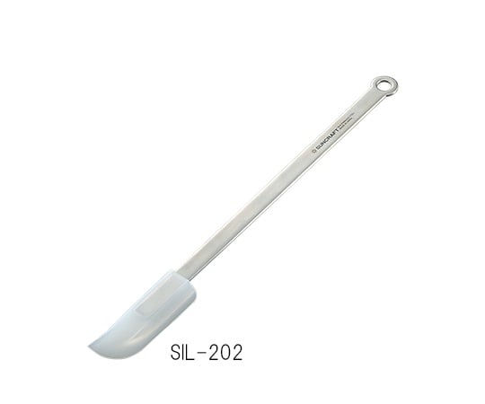 Stainless steel handle silicone spatula small SIL-202 1 piece