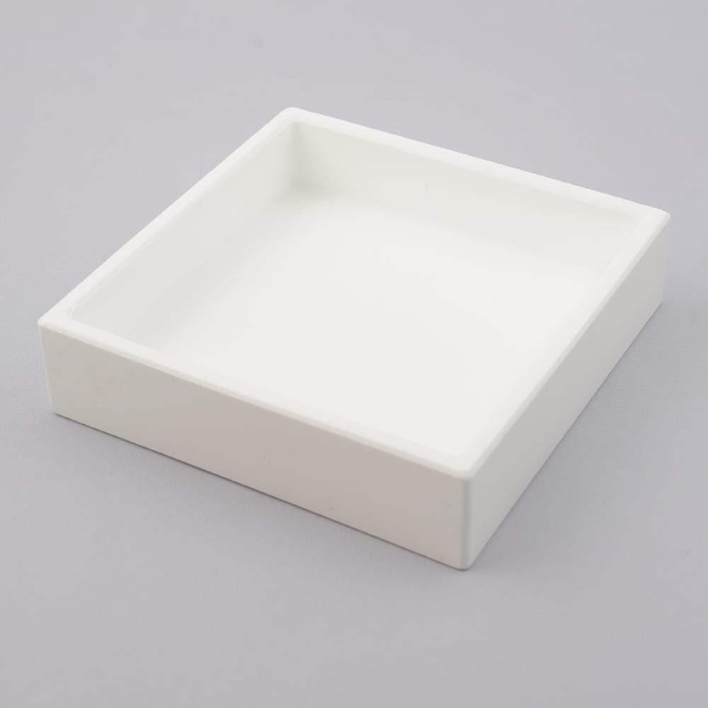 アルミナ95るつぼ（角型）　130mL　SQU-10025 1個