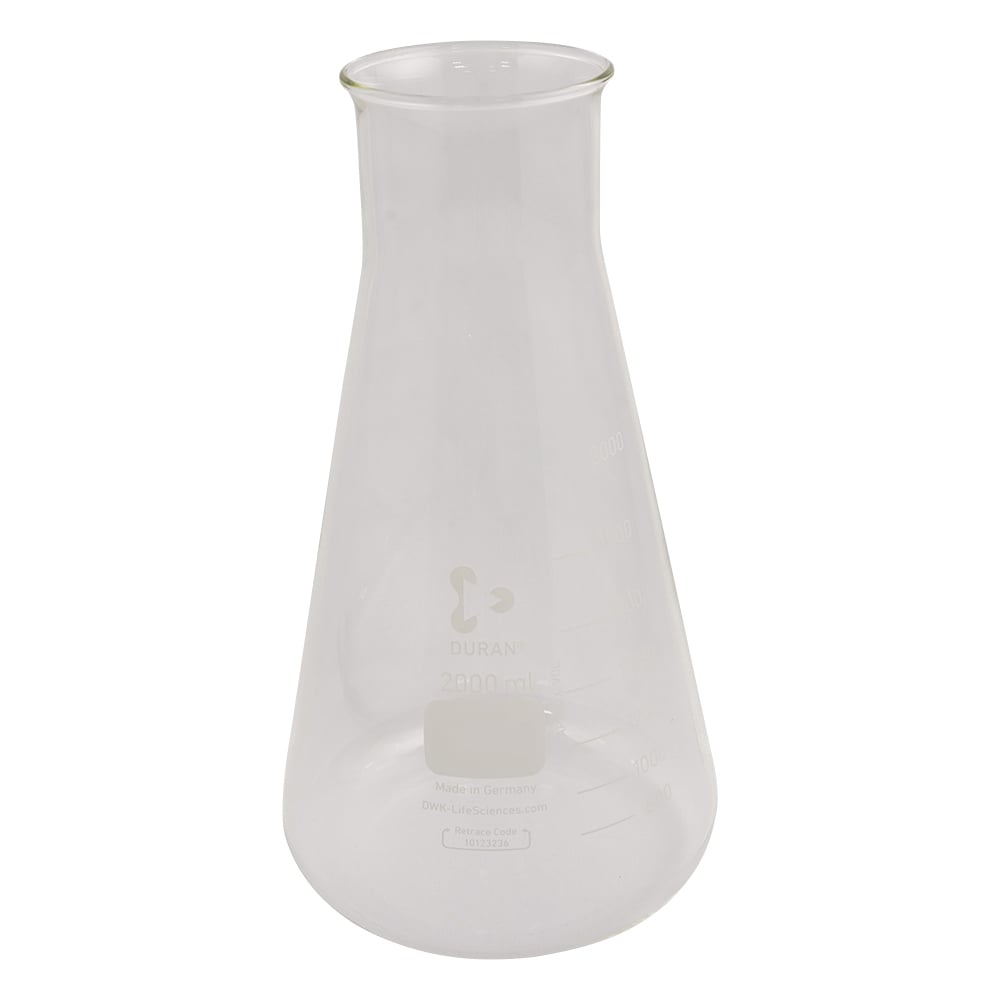 Erlenmeyer Flask Wide Mouth 2000mL 212266309 1pc