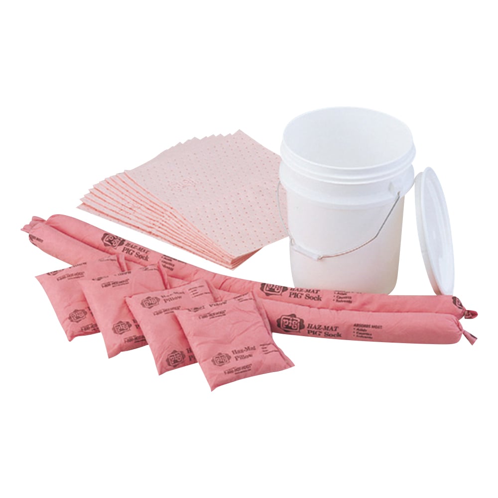 Spill kit (liquid leakage prevention kit) 1 set 1 set