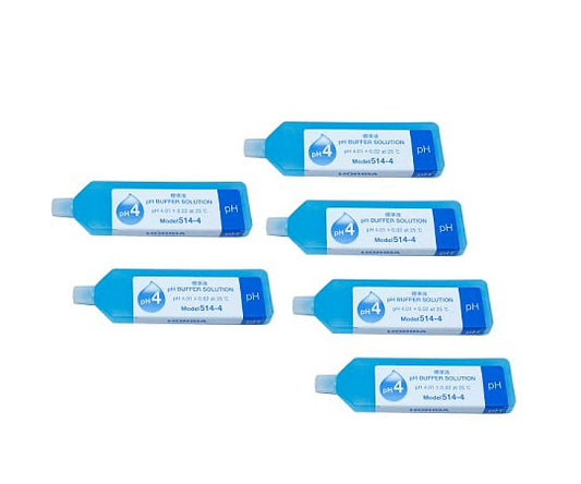 ツインpHメーターII用オプション用　pH4.01標準液14mL×6本入　514-4 1箱(6本入)