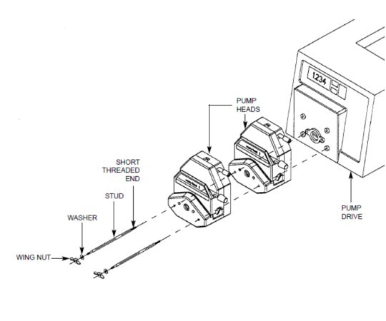 이지로드 펌프 헤드 II 연장용 설치 브래킷 2연용 77200-02 1개