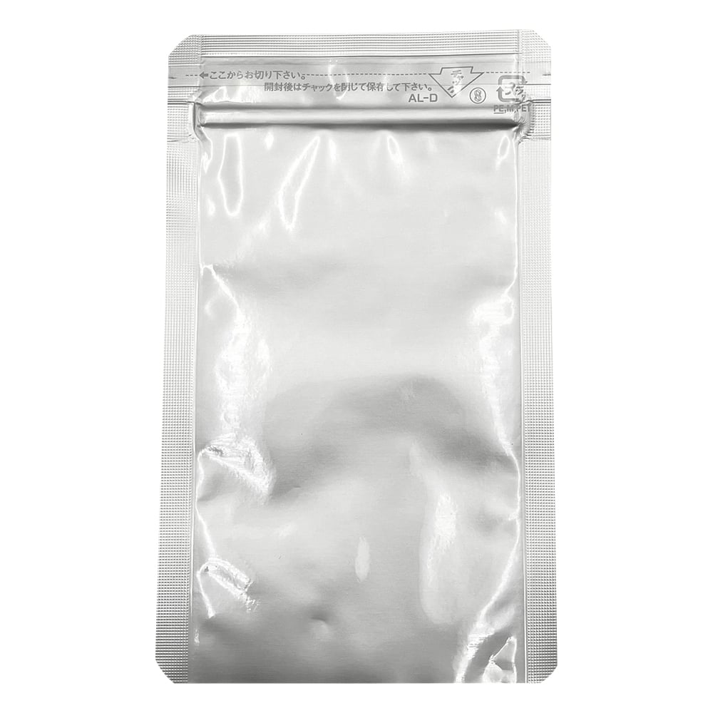 Aluminum laminated zip (bottom opening type) Width: 85 x zipper bottom: 120 mm 1 bag (50 sheets x 2 bags) AL-D 1 bag (50 sheets x 2 bags)