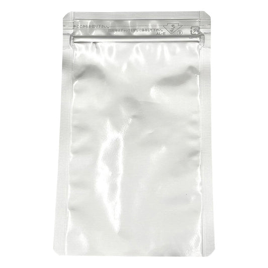 Aluminum laminated zip (bottom opening type) Width: 100 x zipper bottom: 140mm 1 bag (50 sheets x 2 bags) AL-E 1 bag (50 sheets x 2 bags)